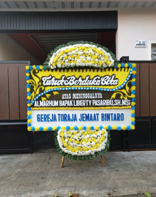 Papan Bunga Duka di Pringsurat